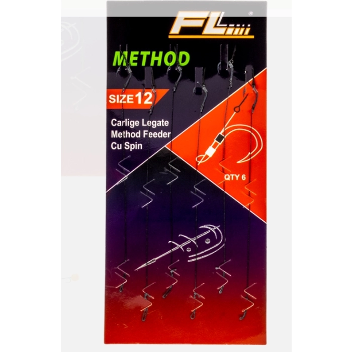 PRZYPONY DO METODY RED 12 10SZT